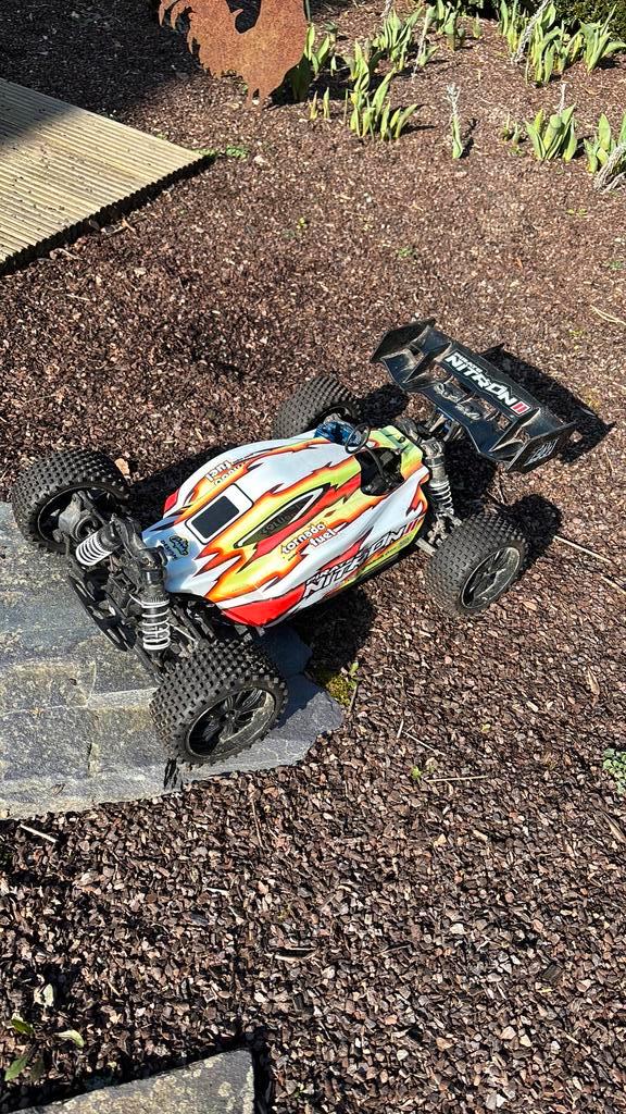 Voiture radiocommandée t2m nitron II, Hobby en Vrije tijd, Modelauto's | 1:5 tot 1:12, Zo goed als nieuw, Auto, 1:9 t/m 1:12, Ophalen