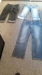 dames spijker broeken maat 42, Kleding | Dames, Spijkerbroeken en Jeans, Ophalen of Verzenden, Zo goed als nieuw, Blauw, W33 - W36 (confectie 42/44)