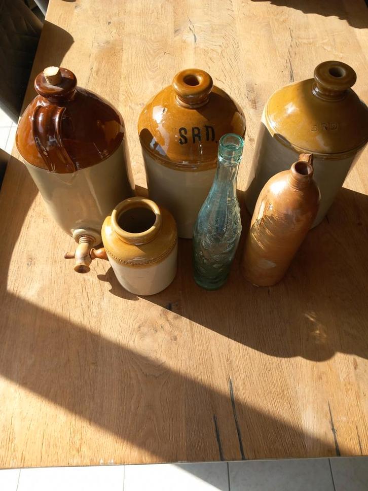 Lot de poteries et bouteilles britanniques et allemandes WW1, Collections, Objets militaires | Général, Enlèvement ou Envoi