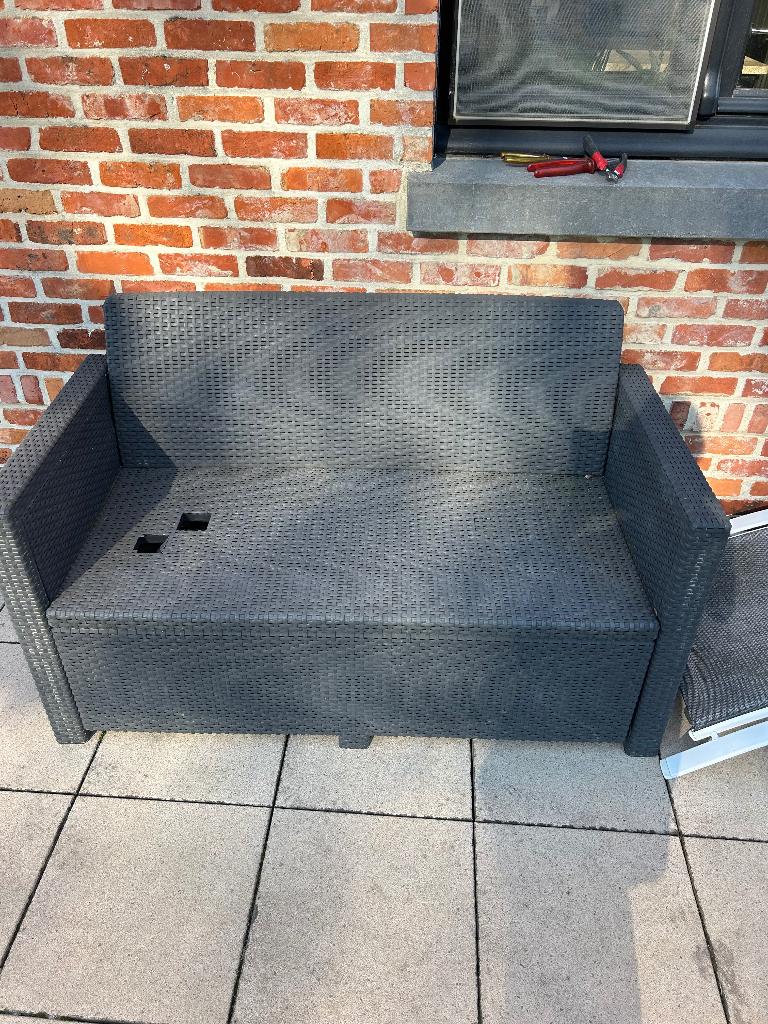 Tuinmeubel, Rotin, Salons de jardin, Chaise, Utilisé