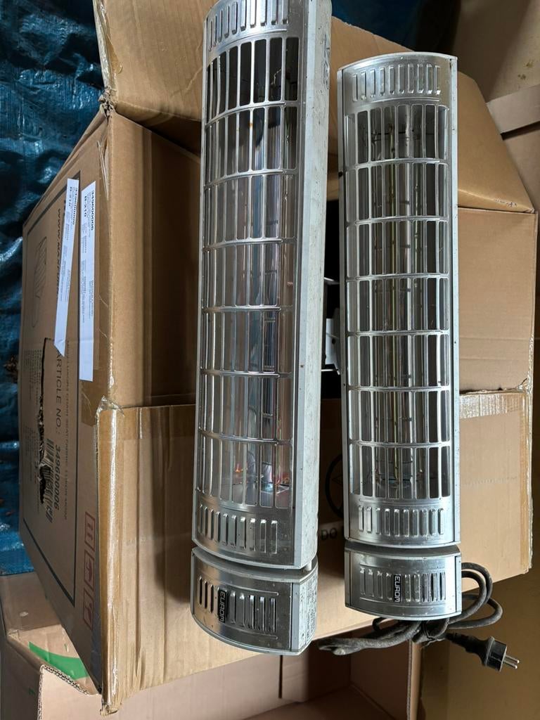 Terrasverwarmers, Tuin en Terras, Ophalen, Gebruikt, Elektrisch, Wand