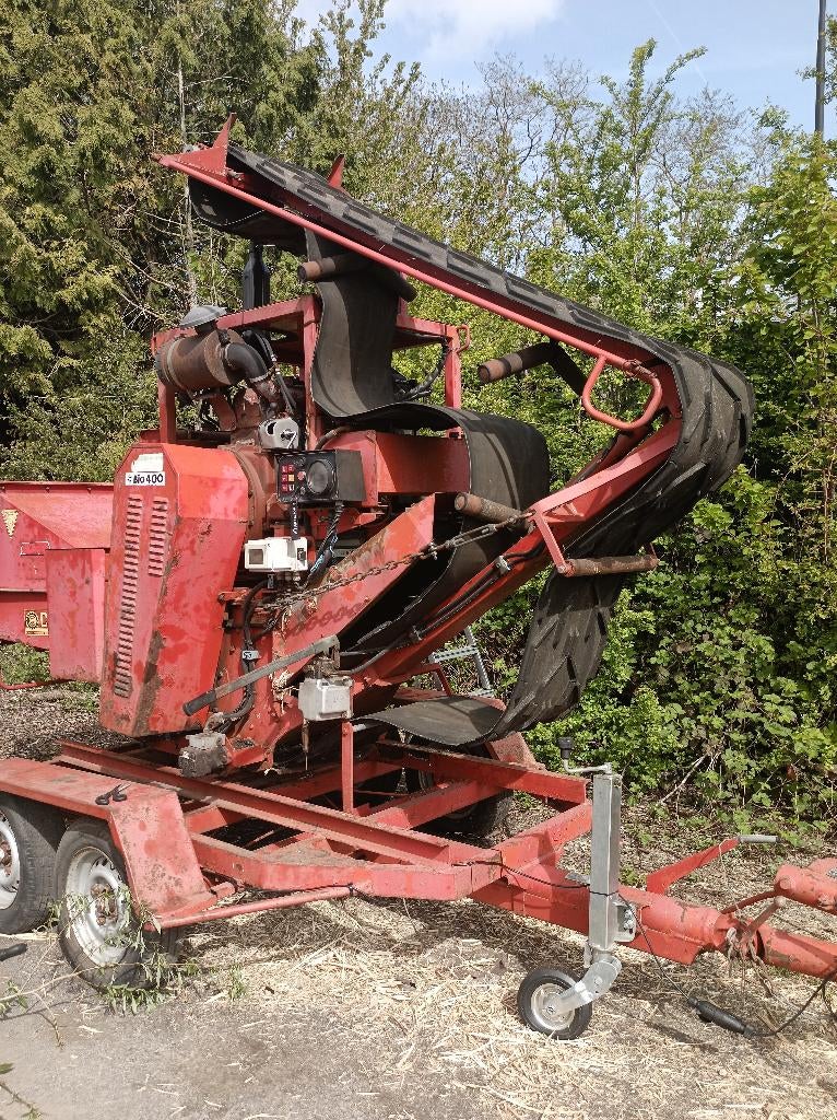 Broyeur végétaux PRO sur remorque, Jardin & Terrasse, Déchiqueteurs, Utilisé, Enlèvement