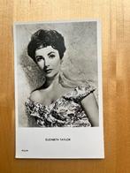 Postkaart met foto filmster Elizabeth Taylor-Jaren 1960, Envoi, Utilisé, Film, Photo ou Carte