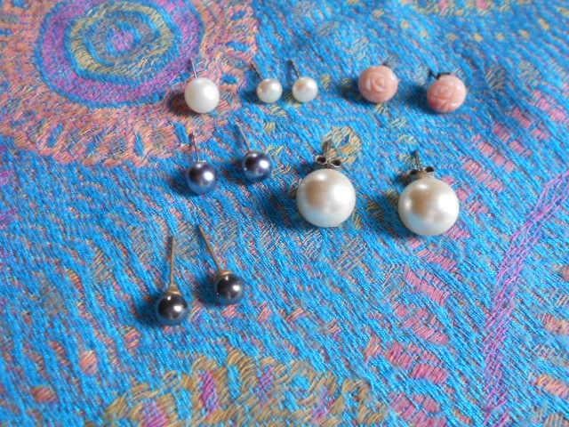 boucles d'oreilles, bonnes affaires, hématite, perles, etc., Bijoux, Sacs & Beauté, Boucles d'oreilles, Puces ou Clous, Enlèvement ou Envoi