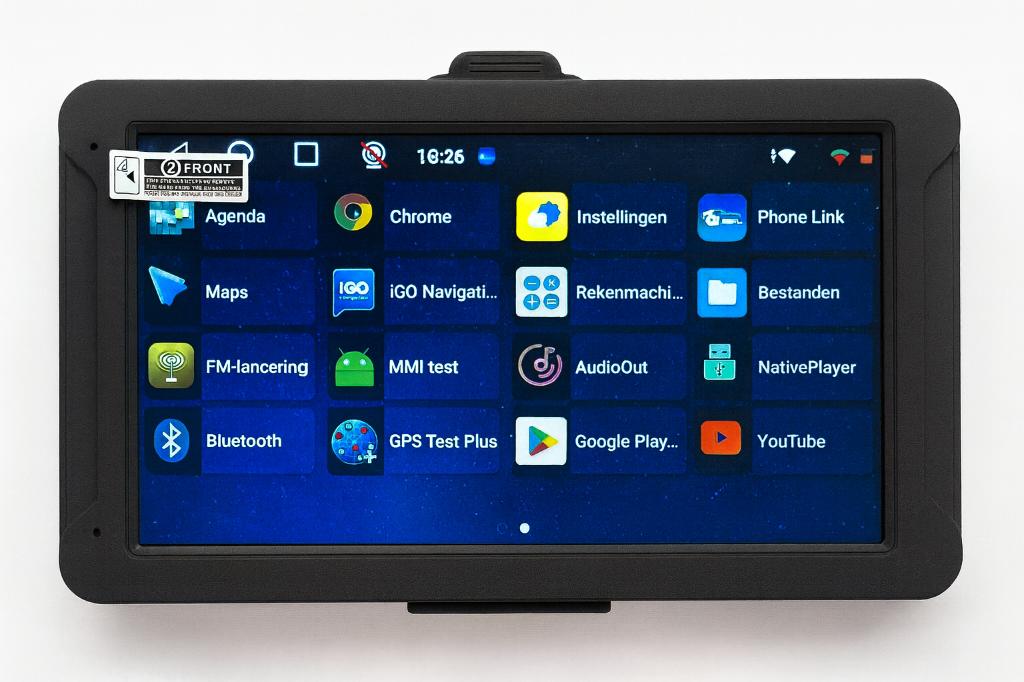 7" Android Camper, Camping-Car GPS Navigation EU Map met TMC, Caravanes & Camping, Camping-car Accessoires, Neuf, Enlèvement ou Envoi