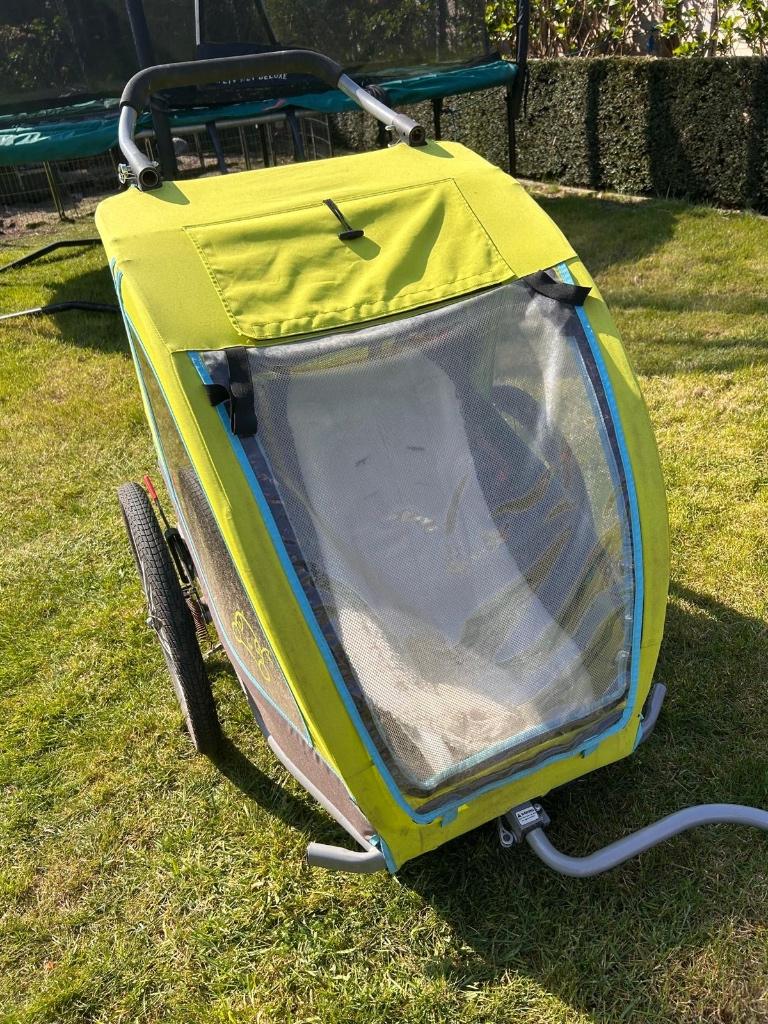 Fietskar met schelp voor baby’s, Ophalen, Gebruikt, Kinderkar