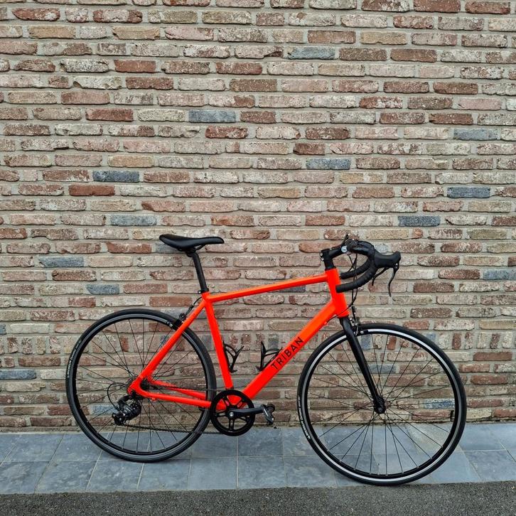 Vélo de course Triban RC100, Vélos & Vélomoteurs, Vélos | Garçons, Utilisé, 26 pouces ou plus, Vitesses, Enlèvement