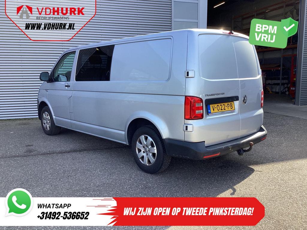 Volkswagen Transporter 2.0 TDI 150 pk L2 DC Dubbel Cabine EX, Bedrijf, Electronic Stability Program (ESP), Te koop, 162 g/km