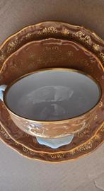Weimar porcelaine tasse assiette Germany, Antiek en Kunst, Ophalen of Verzenden
