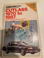 chilton book Cutlass 1970-1987, Autos : Divers, Modes d'emploi & Notices d'utilisation, Enlèvement