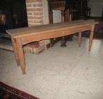 Landelijk bankje, vol hout., Ophalen, Zo goed als nieuw, Hout