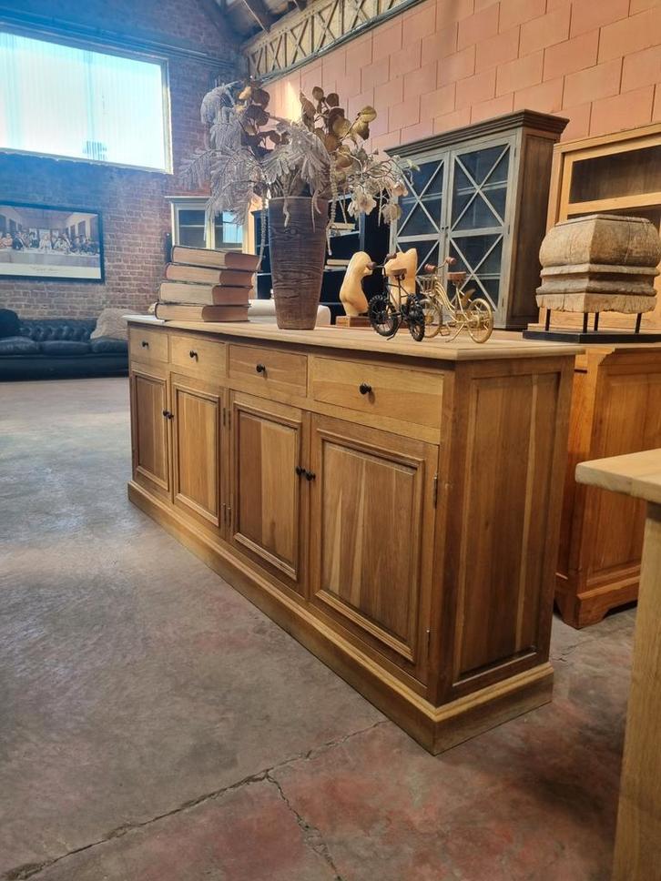 Eiken dressoir GRATIS LEVERING, Huis en Inrichting, Kasten | Dressoirs, Zo goed als nieuw, 200 cm of meer, 25 tot 50 cm, Met lade(s)