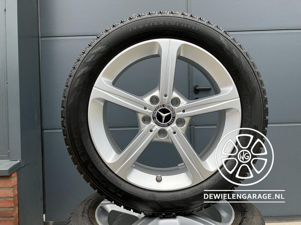 Mercedes A-klasse W177 Velgen + Winterbanden Origineel TPMS, Auto-onderdelen, Gebruikt, -, -, Banden en Velgen