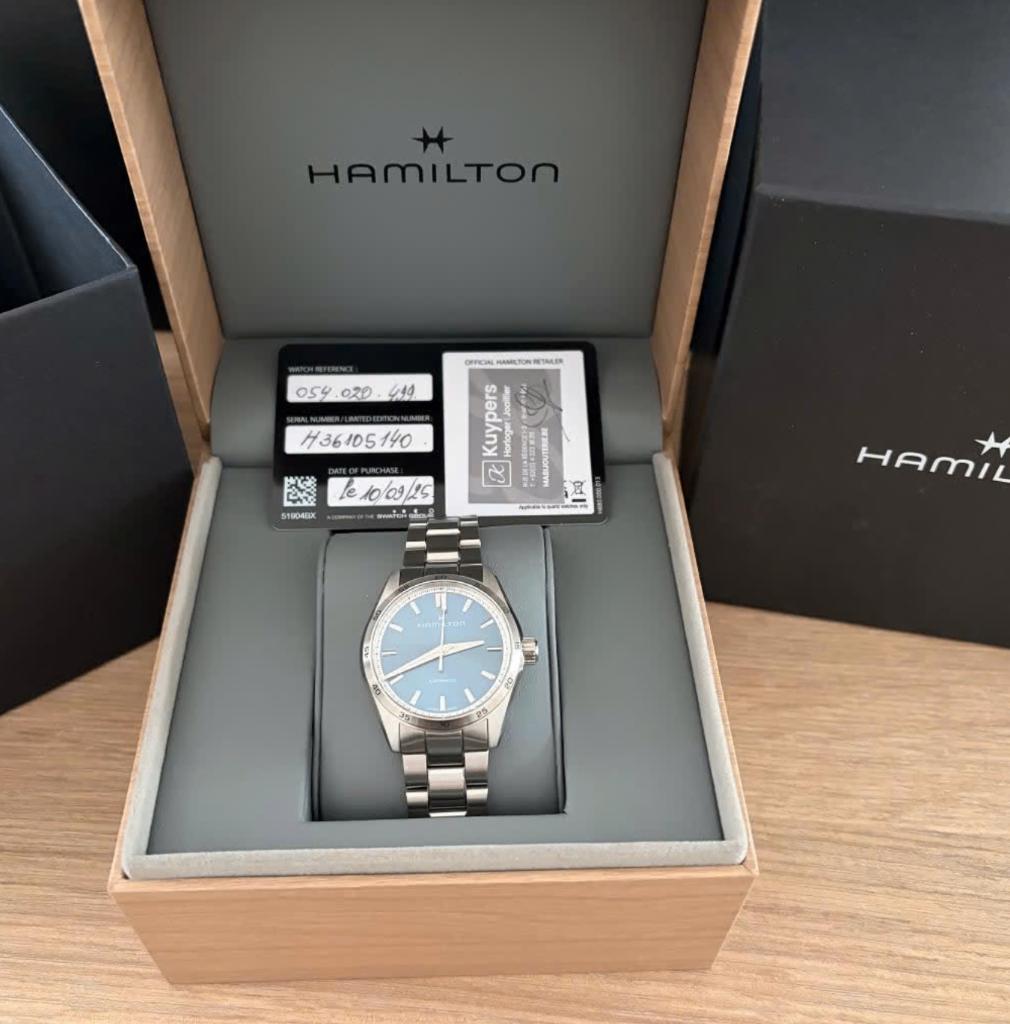 Montre mécanique - Hamilton, Bijoux, Sacs & Beauté, Montres | Femmes, Montre-bracelet, Autres marques, Enlèvement ou Envoi, Acier
