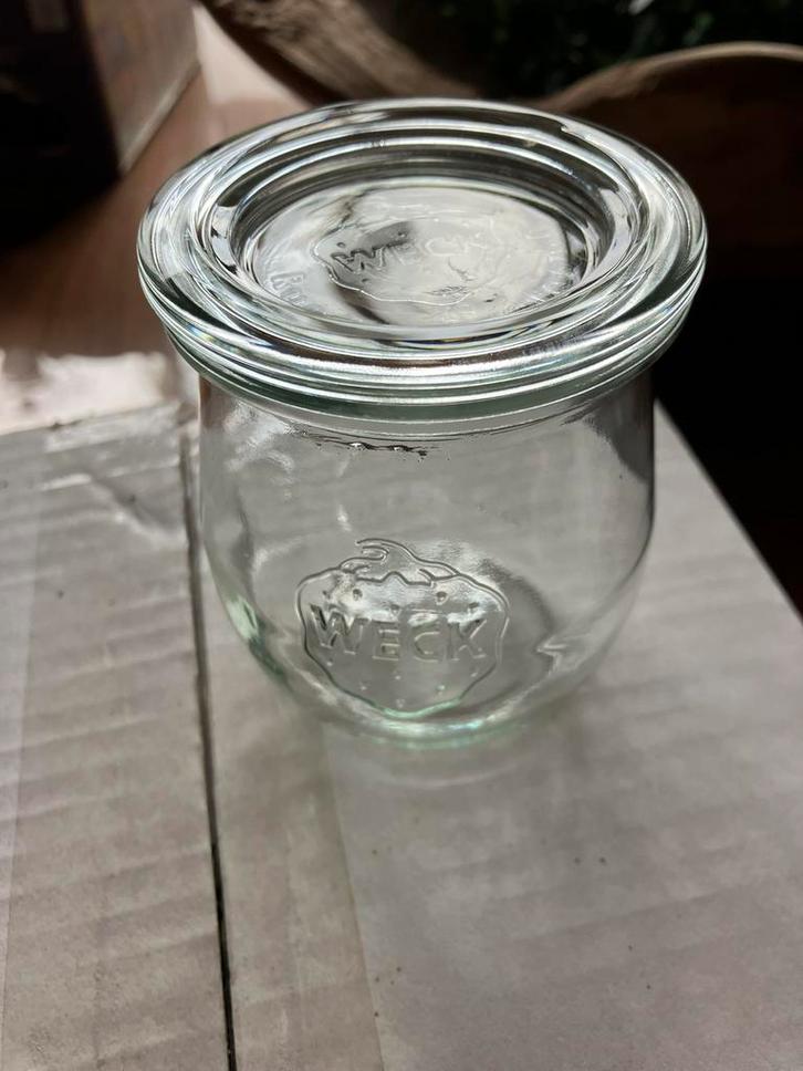 Weck bokaaltjes 220 ml, Maison & Meubles, Cuisine | Casseroles & Poêles, Neuf, Autres types, Verre, Enlèvement
