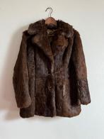 Bruine bontjas in goede staat, Vêtements | Femmes, Vestes | Hiver, Enlèvement ou Envoi, Porté, Taille 38/40 (M), Brun
