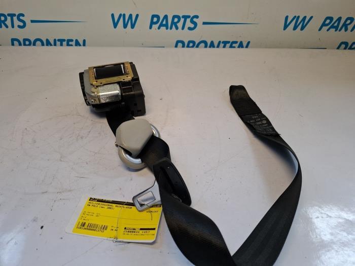 Veiligheidsgordel rechts-voor van een Volkswagen Polo, Gebruikt, -, Volkswagen, -