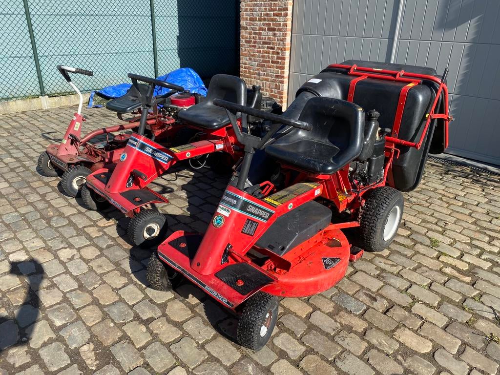 Zitmaaier snapper 3x, Tuin en Terras, Zitmaaiers, Zo goed als nieuw, Ophalen