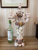 Italiaanse porseleinen kandelaar, 50,5 cm hoog, Antiek en Kunst, Ophalen