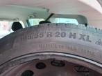 Winterbanden 195/55 R20 Continental, Auto-onderdelen, Ophalen, Gebruikt, Banden en Velgen, Winterbanden