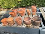ronde terracotta potten (14cm, …), Tuin en Terras, Bloempotten, Ophalen, Rond, Balkon, Terracotta