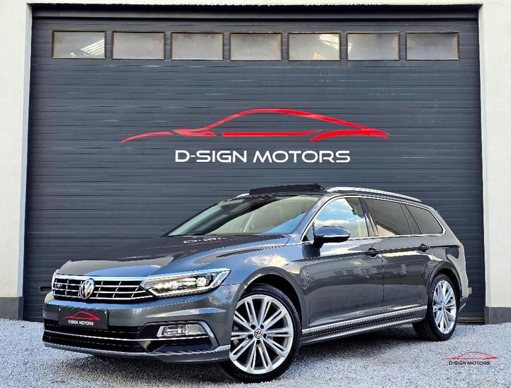 VOLKSWAGEN PASSAT VARIANT 2.0 TDi 150ch R-LINE 2017 122478km, Autos, Volkswagen, Entreprise, Achat, Passat, ABS, Caméra de recul