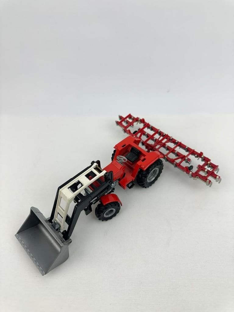 Corgi Toys Massey Ferguson 165 Tractor met Aanhanger, Envoi, Comme neuf, Voitures