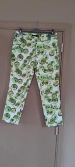 Chinobroek met kiwiprint Zara L, Kleding | Dames, Ophalen of Verzenden