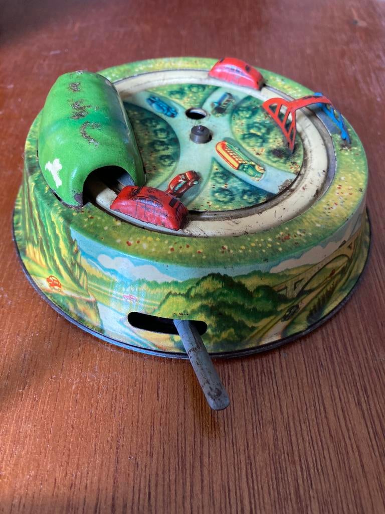 Blikken molentje Erco US Zone Germany fifties werkend, Ophalen of Verzenden