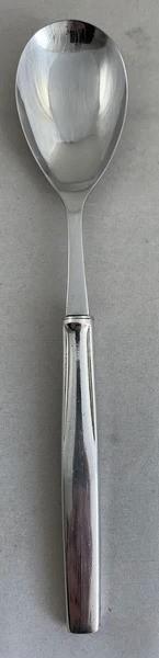 Sola Pleet Prelude Verzilverde Saladelepel, Huis en Inrichting, Keuken | Bestek, Verzenden, Zo goed als nieuw, Zilver, Los bestek