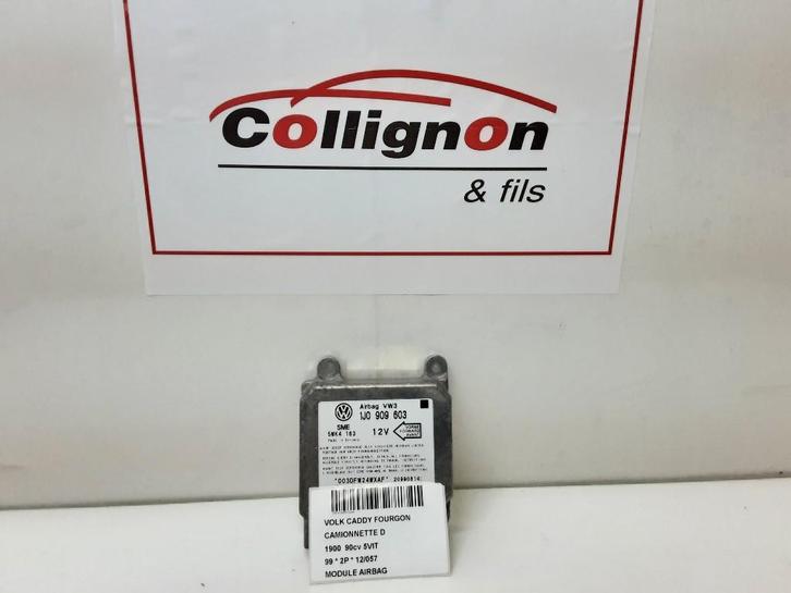 COMPUTER AIRBAG Volkswagen Caddy II (9K9A) (1J0909603), Auto-onderdelen, Elektronica en Kabels, Volkswagen, Gebruikt