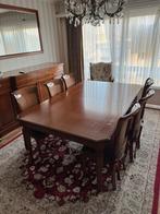 tafel met 6 stoelen, 100 à 150 cm, Enlèvement, Utilisé, Rectangulaire