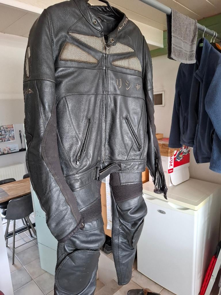 Veste moto +pantalon, Motos, Enlèvement, Hommes, Pantalon | cuir