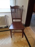 6 houten eetkamerstoelen, Ophalen