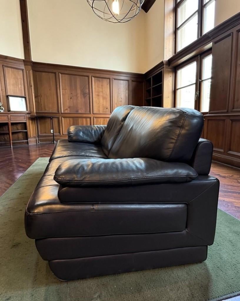 sofa, Maison & Meubles, Canapés | Salons, Comme neuf, Banc droit, Trois personnes, 200 à 250 cm, 100 à 125 cm, Cuir, Enlèvement