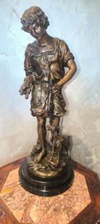 Hippolyte Moreau zamak beeld h 60 cm, Enlèvement