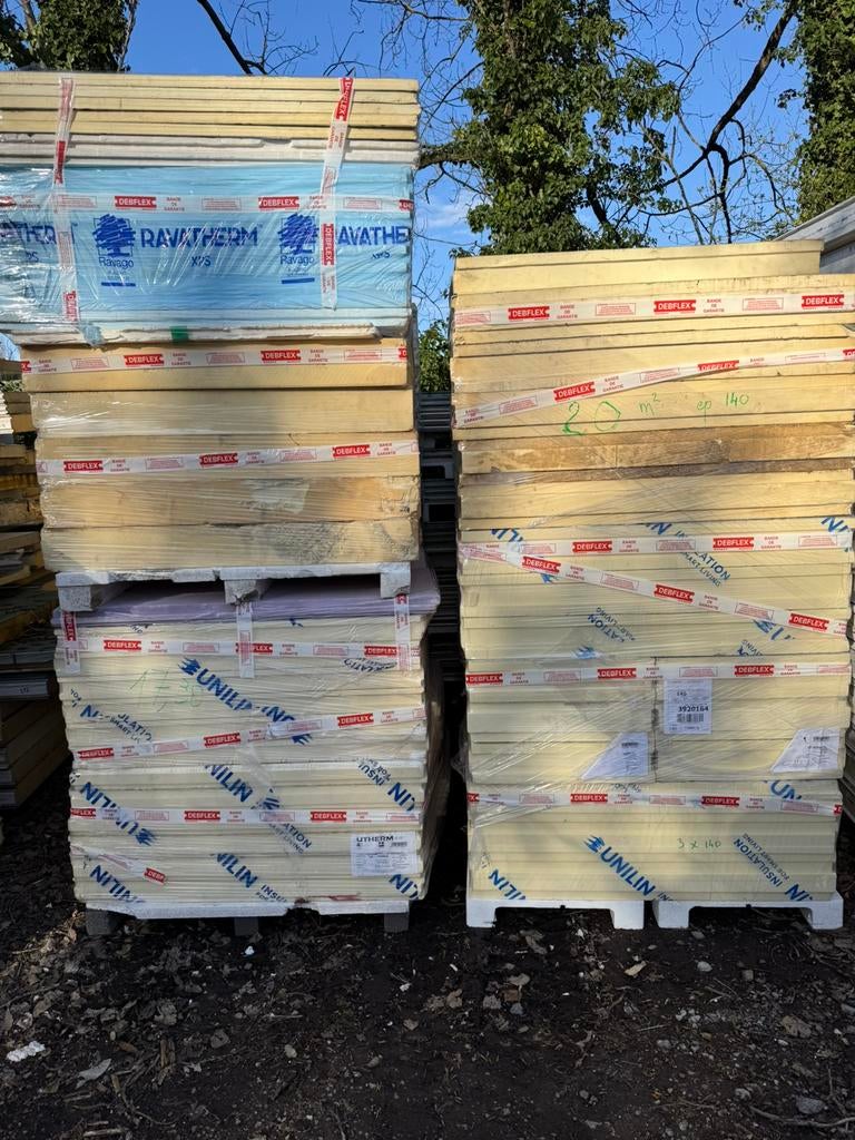 Panneaux mousse polyuréthane, Bricolage & Construction, Enlèvement, Neuf, Mousse rigide (PIR)