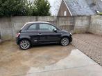 mooie fiat 500c, Auto's, Fiat, Voorwielaandrijving, Cabriolet, Leder en Stof, Zwart