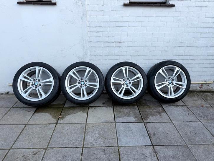 19” Originele BMW Breedset velgen met banden !, Auto-onderdelen, Banden en Velgen, Banden en Velgen, Zomerbanden, 19 inch, 275 mm