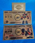 Goldorak 2 billets de collection, Timbres & Monnaies, Enlèvement ou Envoi