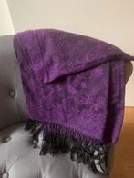 Pashminasjaal in Indiase paarse stijl uit Londen, Kleding | Dames, Ophalen of Verzenden, Gedragen, Sjaal