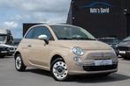 Fiat 500 Color Therapy 1.2i Moccalatte / 1 EIGENAAR / AIRCO, 1242 cc, 4 cilinders, Leder en Stof, Beige