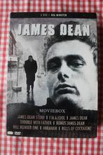 3 dvd's JAMES DEAN - MOVIEBOX - Engels + Nederlands - 406 mi, Vanaf 16 jaar, Ophalen of Verzenden, Gebruikt, Boxset