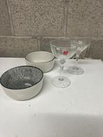 Wijnglazen / champagneglazen / kommetjes, Ophalen, Nieuw, Glas of Glazen
