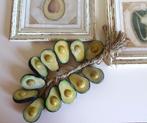 Gevlochten streng, avocados: leuke vintage decoratie, Antiek en Kunst, Ophalen of Verzenden