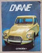 Oude brochure van Citroën Dyane, Ophalen, Gelezen, Citroën