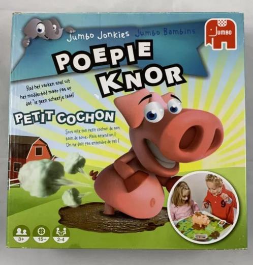 Poepie Knor Jumbo Jonkies bordspel gezelschapsspel compleet, Hobby en Vrije tijd, Gezelschapsspellen | Bordspellen, Zo goed als nieuw