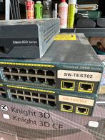 Lot cisco router en 2 switchen. 1 met enkele poe poorten, Ophalen, Zo goed als nieuw