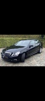 Mercedes E200cdi w212 automaat in topstaat, Autos, Cuir, Berline, Noir, Automatique