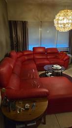 Gratis lederen hoeksalon ligt beschadigd, Huis en Inrichting, Ophalen of Verzenden, Zo goed als nieuw